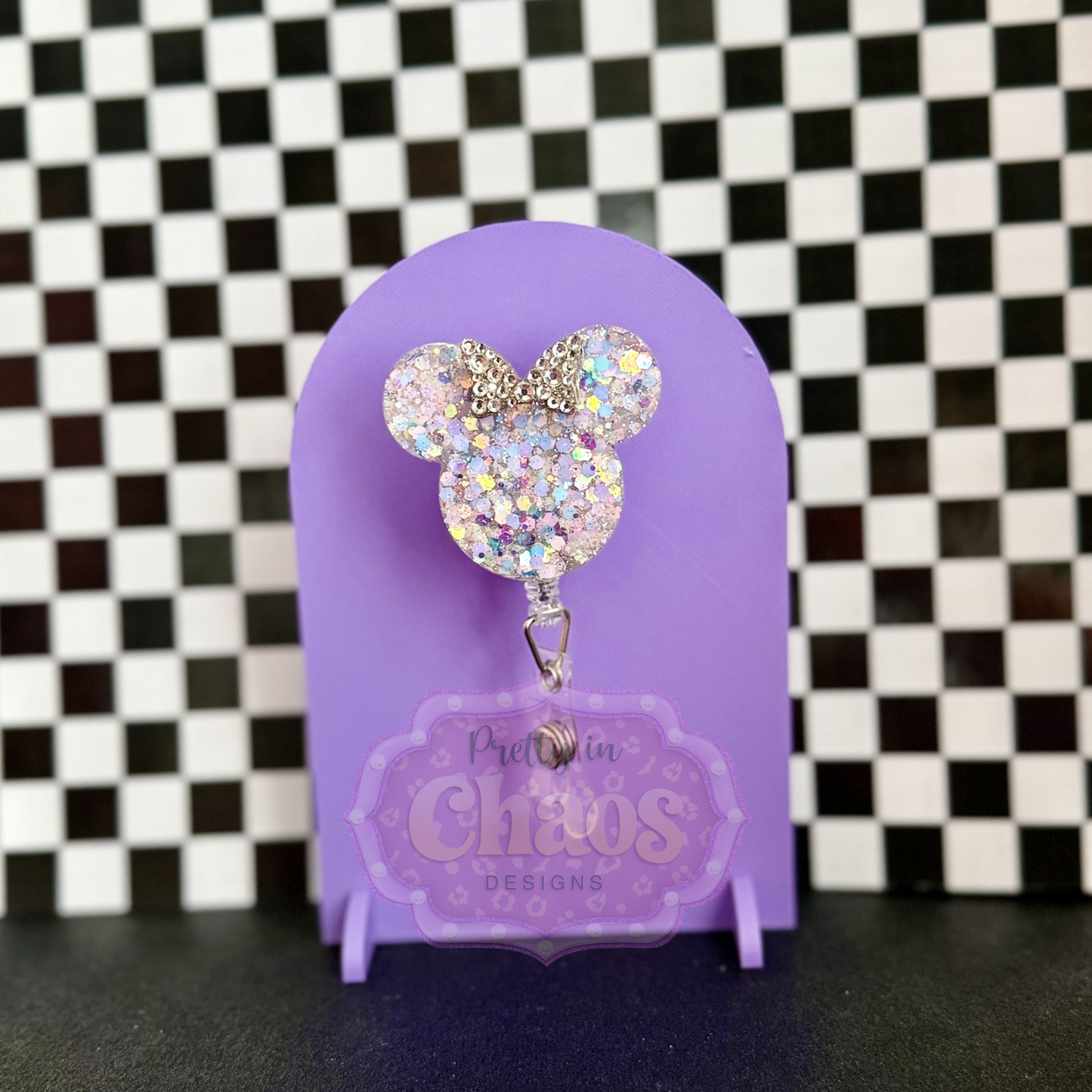 Miss Mouse Badge Reel (Magical Kingdom)
