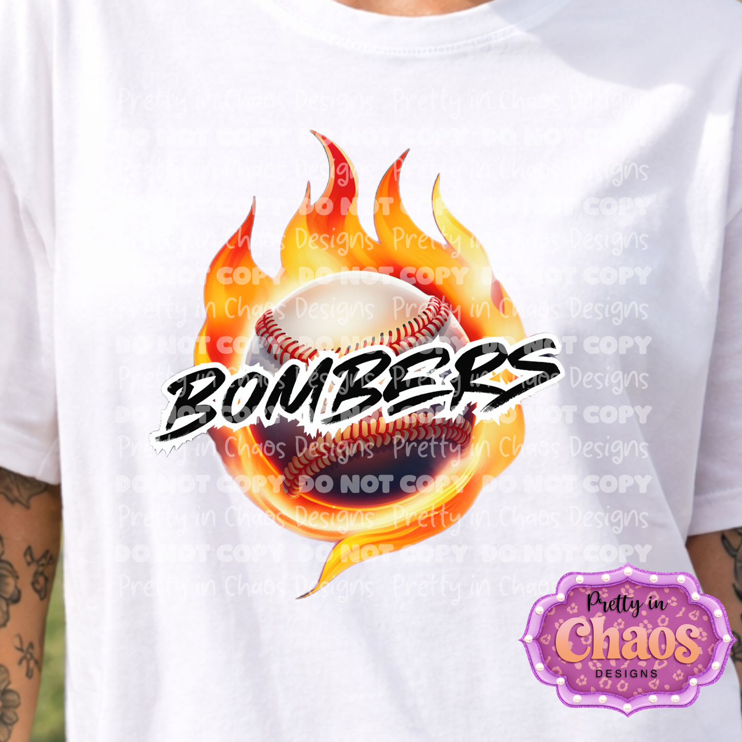 Bombers "Fire" Dri Fit