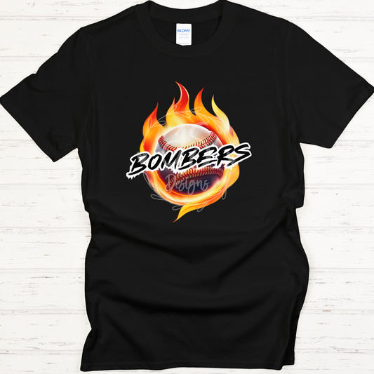 Bombers "New Fire" Cotton T-shirt