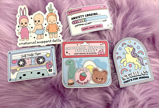 Mental Health Sticker Bundle