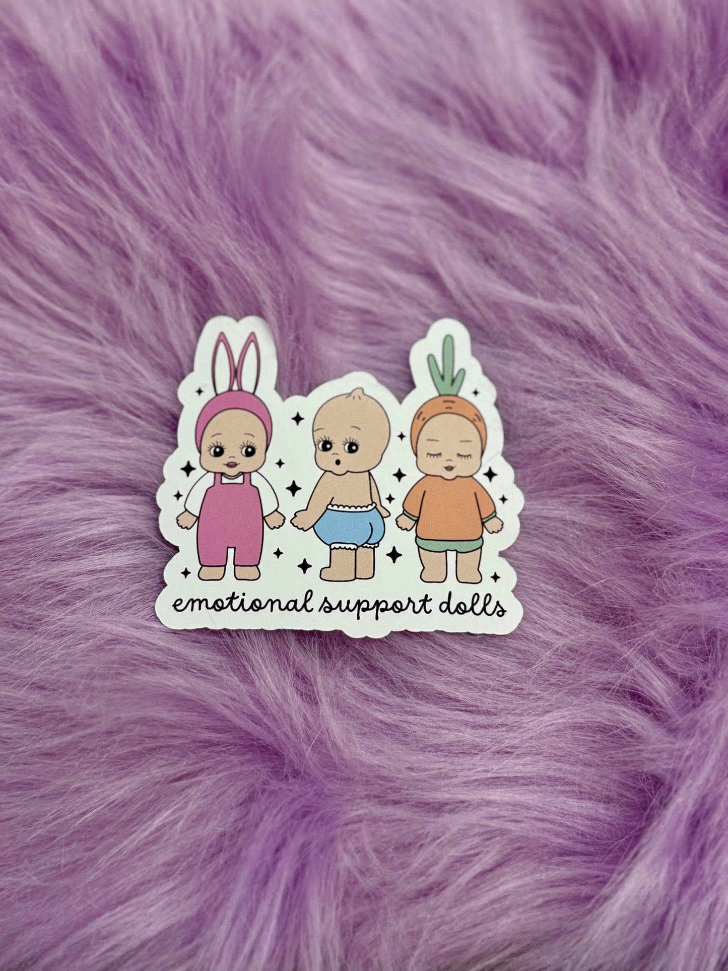 Emotional Support Dolls Sticker