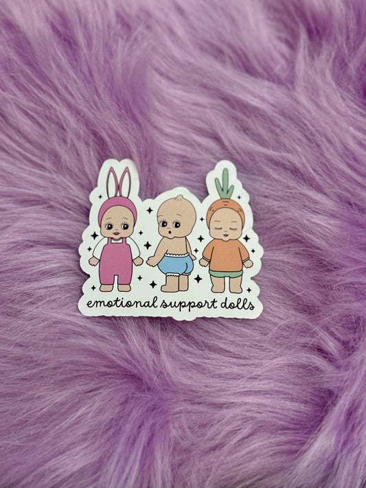 Emotional Support Dolls Sticker