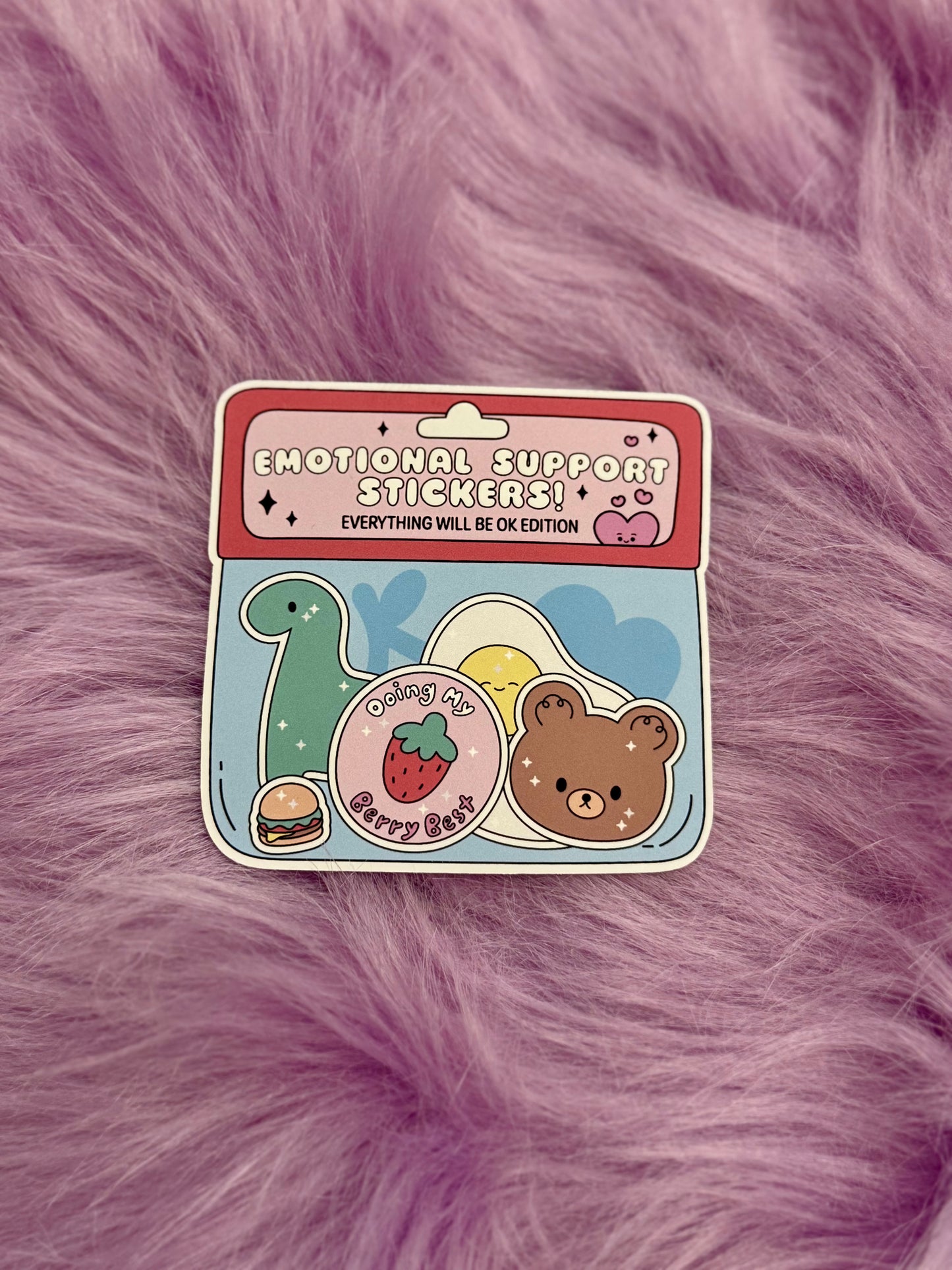 "Emotional Support Stickers" Sticker