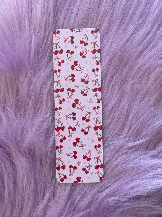 "Cherries and Bows" Bookmark