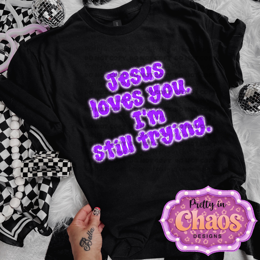 Jesus Loves You PNG