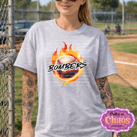 Bombers "New Fire" Logo