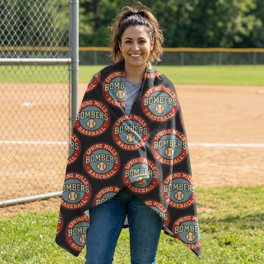 Bombers Logo Blanket
